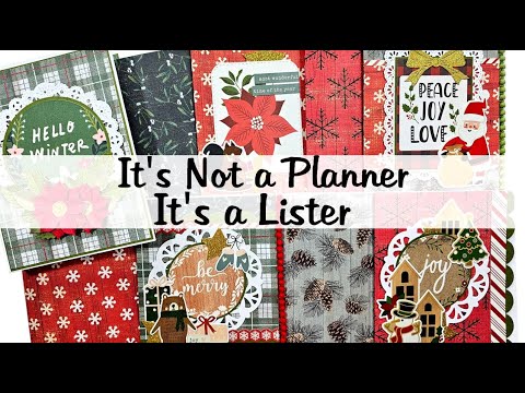 It's Not a Planner-Create The Perfect Inserts and Sturdy Cover to Use As a Lister To Stay Organized