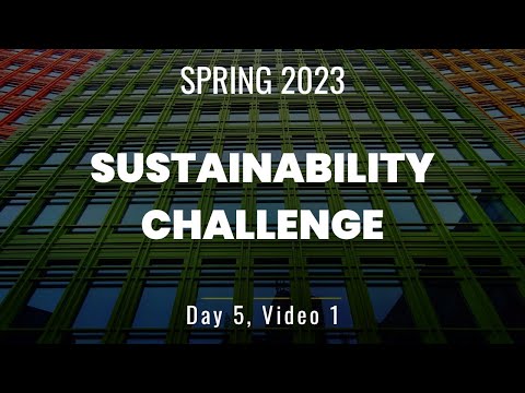 Sustainability Challenge Spring 2023: The Journey Continues