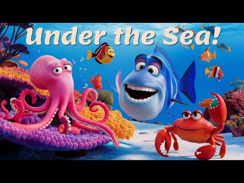 Under the Sea Adventure! Dance and Sing with Enchanting Sea Creatures! Kids Song