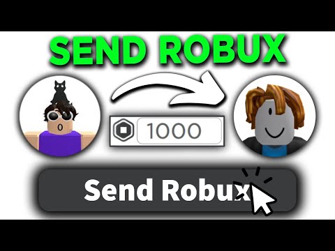 How to Send Robux to Friends (BEST METHOD) | Give Robux to Friends WITHOUT Group - Easy Guide