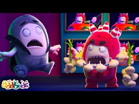 The VAMPIRE ROLLERCOASTER! | Oddbods 👹 | Action Cartoons For Kids