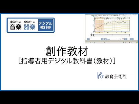 7 創作教材 | 教育芸術社 中学校音楽 指導者用デジタル教科書（教材） [7/10]