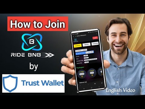 Ride BNB Joining Process by TRUST wallet ! English Video