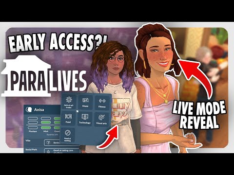 Paralives HUGE REVEAL: Live Mode and Early Access ANNOUCEMENT!