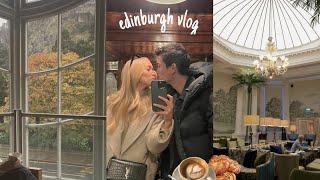 edinburgh vlog: where we ate, the best coffee & staying at the balmoral