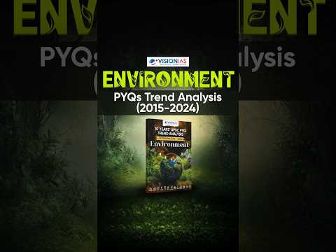 Environment 10-Year PYQ Trend Analysis GS Prelims (2015-24)