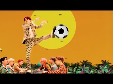 BTS soccer ball meme