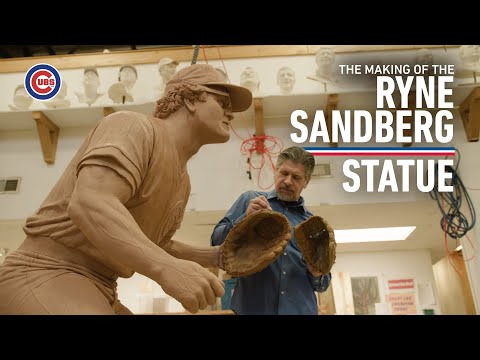 The Making of the Ryne Sandberg Statue.