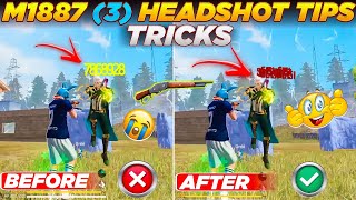 TOP 3 M1887  HEADSHOT TIPS AND TRICKS || ON ANDROID AL..