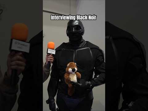 Interviewing Black Noir from the BOYS! #cosplayer #theboys