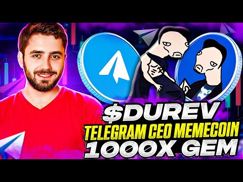 $DUREV - Found NEXT 1000X Meme coin on TON Blockchain - Pavel Durov Telegram CEO Coin