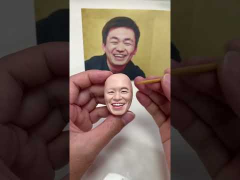 Clay Artisan JAY ：Sculpting a Portrait of Wang Baoqiang in Clay