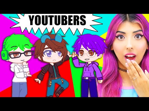 Making Gacha Club YouTubers!