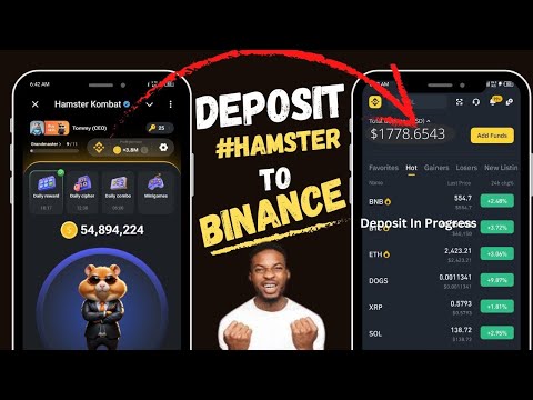 How To deposit Hamster Combat token To Binance | How to Transfer Hmster To Binance