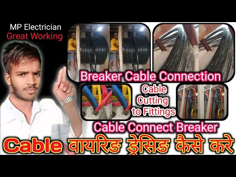 Cable Termination in Panel 👷▶️ | Terminate Medium Voltage Cable