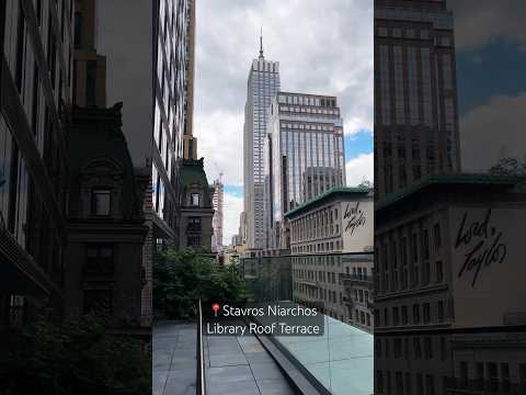 The terrace is on the 7th floor and is open to public! #nyc #summer