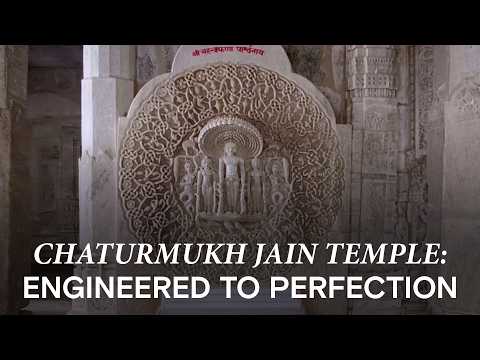 The Chaturmukh Jain Temple at Ranakpur is engineered to perfection. Except one crooked pillar. Why?