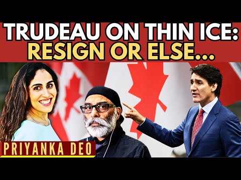 Trudeau on Thin Ice: Liberals Tell Him to Resign or else... • Pannu's Future & Past • Priyanka Deo