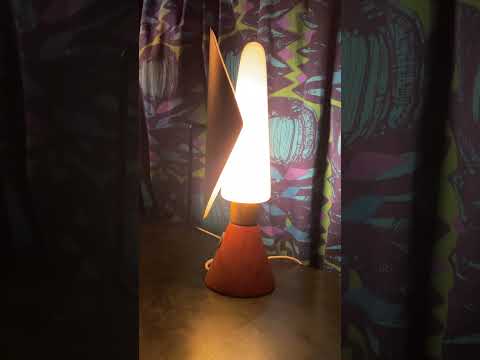 Swedish ASEA mid century table lamp   - atomic age design!