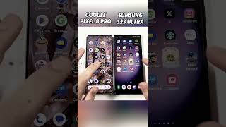 Samsung S23 Ultra vs Google Pixel 8 Pro Speed Test! 🚀 Who’s the REAL King ?👑#shorts#viralvideo