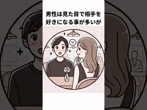 男女の違いに関する雑学#shorts  #雑学