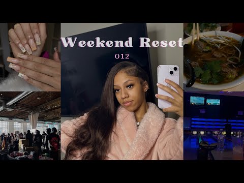 VLOG: WEEKEND RESET 012! (Hair appt , bowling , streetwear pop up shop & more)