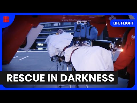 Heart Attack in the Dead of Night - Life Flight - Medical Documentary