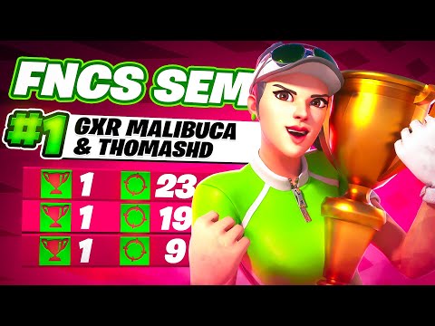 🏆1ST FNCS SEMIS - QUALED FINALS 🏆w/Th0masHD | Malibuca