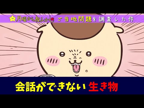 ちいかわとハチワレがみる月曜から夜更かし【ちいかわMAD】