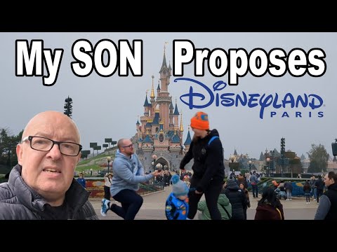 Adam Proposes To Holly Live from Disneyland Paris