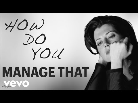 Amy Grant - How Do You Manage That? (Lyric Video)