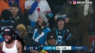 CHIEFS FAN REACTS TO!! New York Giants vs. Carolina Panthers Game Highlights!