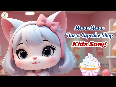 Meow Meow's Cupcake Shop  | Fun Kids Song | Polo Pal Rhymes #kidsvideo #kidssongs #nurseryrhyme