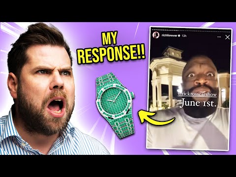 My Response To Rick Ross And His FAKE $3.5M Watch!