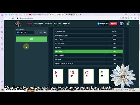 crypto poker - litecoin video poker on Liteking.io - Faucetpay daily vlog #cryptopoker #liteking