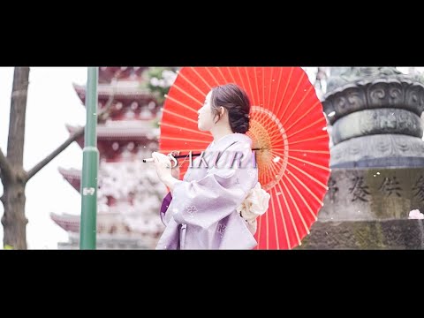 【SAKURA】エモすぎる！！ピアニスト兼モデルのプロモーションビデオ【Cinematic Vlog】【PV】