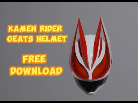 Kamen Rider Geats Helmet 3D model stl Free