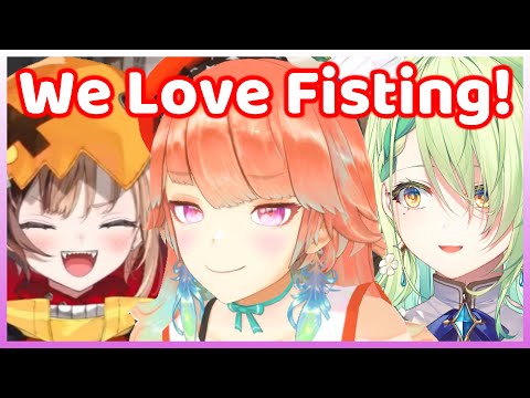 Gigi, Kiara and Fauna Become the FISTER SISTER! (Hololive)