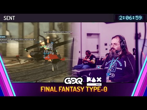 Final Fantasy Type-0 by Sent in 2:06:59 - GDQ @ PAX West 2024