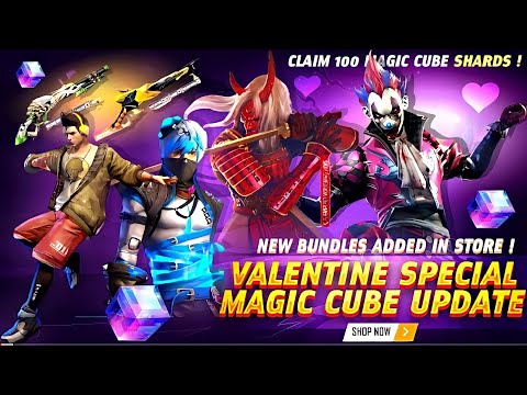 ফ্রি ম্যাজিক কিউব + নতুন বান্ডিল😍 Free Magic Cube | Magic Cube Store Update | Free Fire New Event