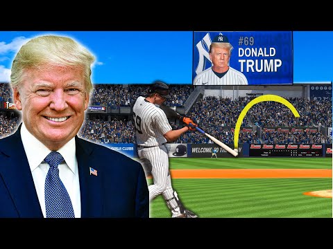 I Put Donald Trump in MLB