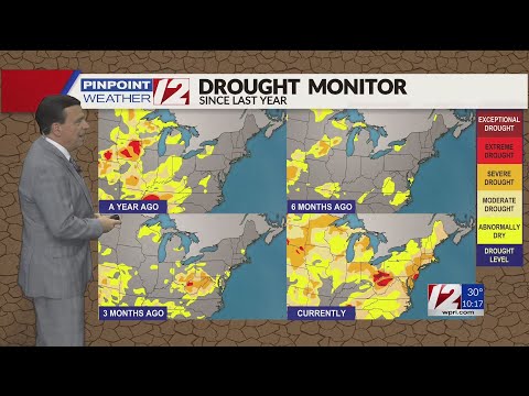 WPRI 12 Weather Now 11/14/24  Significant Drought; Red Flag Warning