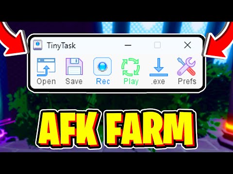 *BEST METHOD* How To GET AFK FARM In ANIME REBORN! Roblox Anime Reborn Macro