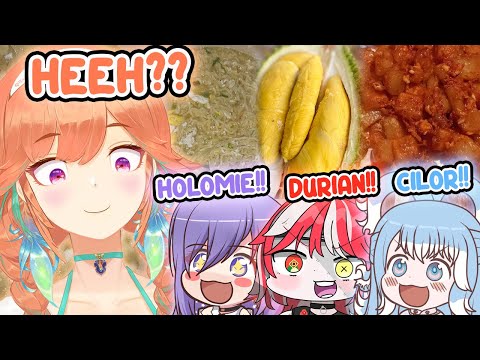 Mommy Kiwawa Disuguhi Makanan Indo Andalan Member HoloID [Kiara, Kobo, Ollie & Moona Hololive]