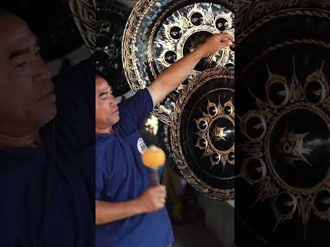 These gongs can sell for up to $33,000 USD. #craft #gongs #instrument