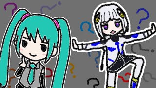 Let's study kanji with Hatsune Miku and Kafu "方", "員", and "立"