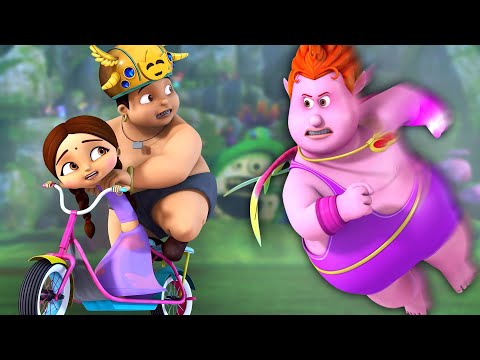 Super Bheem - Kalia Vs Angry Genie | Animated cartoons for kids | Stories for Kids