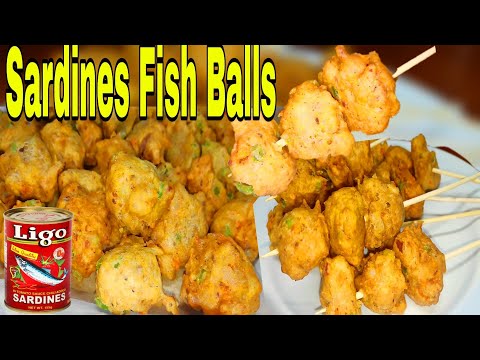 Homemade fish balls(Ligo Sardines)