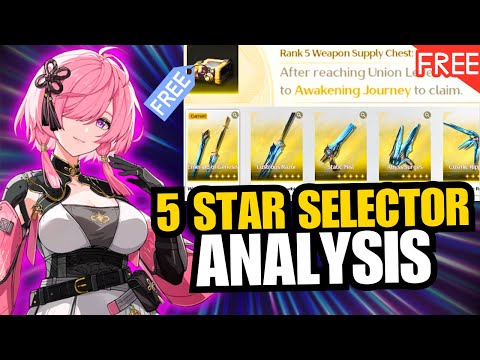 Free 5-Star Weapon Selector: What You Should Pick ? | Wuthering Waves