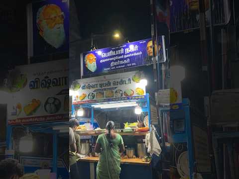 Best street food in besant nagara 🥳 Chennai 📍 #food #chennai #shorts